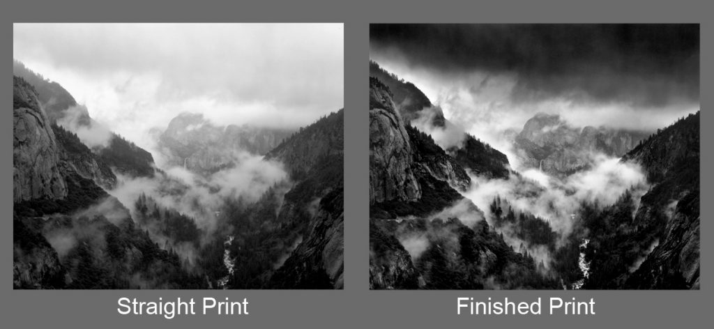 Ansel Adams, Bridalveil in Storm, alan ross